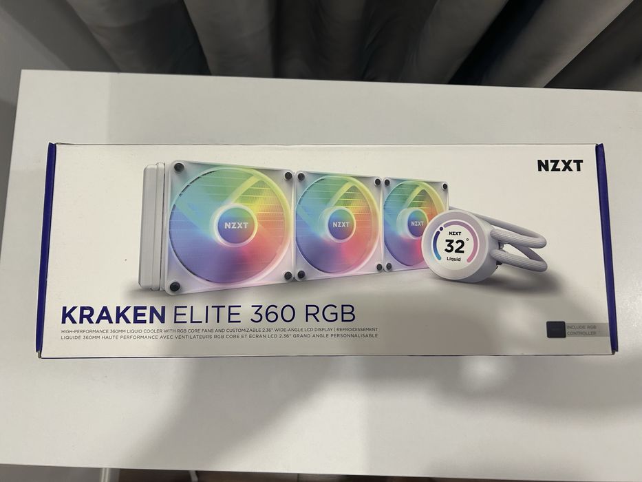 NZXT Kraken Elite 360 RGB White СВО водяное охлаждение