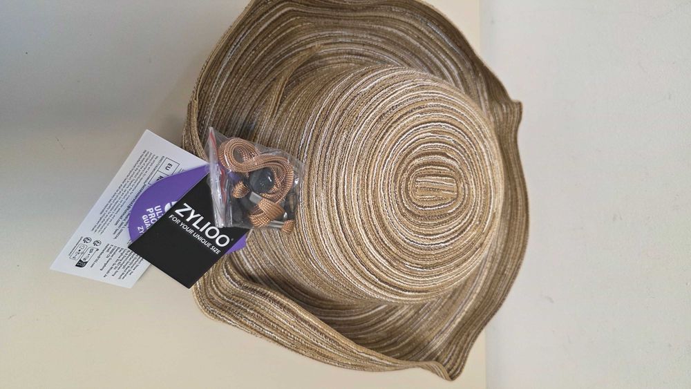 Pălărie de soare Zylioo UPF50+ bor larg XL/XXL 61 cm – Bej