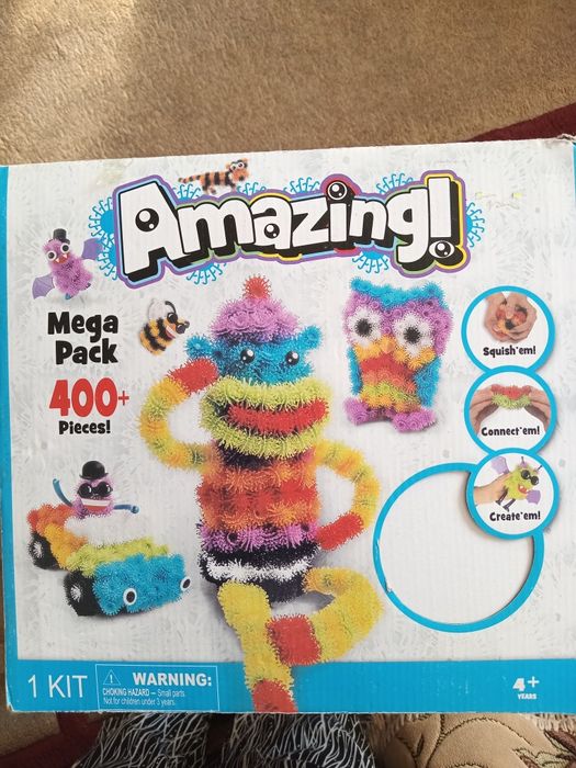 Продам липучий конструктор 3+ и другие игрушки