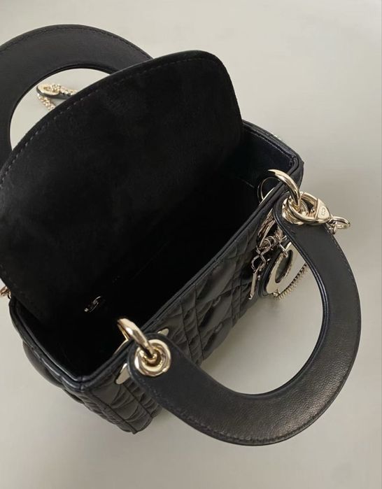 Dior lady mini чанта