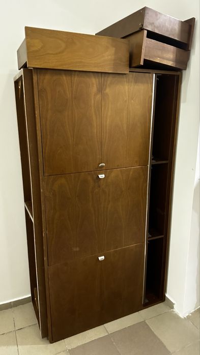 Комод советский деревянный глубокий