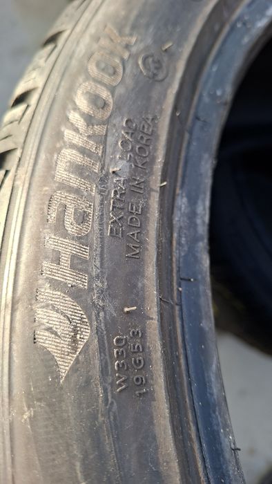 2buc 275 35 R19 Hankook iarna M+S cauciucuri anvelope ms 19