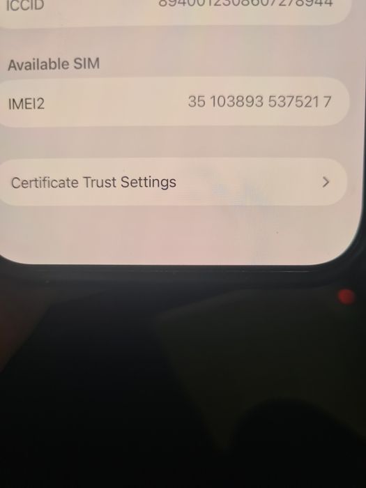 IPhone 17 Pro max Blue 256gb