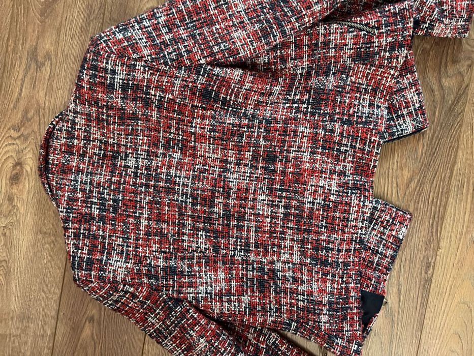 Преходно винено м рр с копчета-25,с цип червено и синьо-30 лв памук