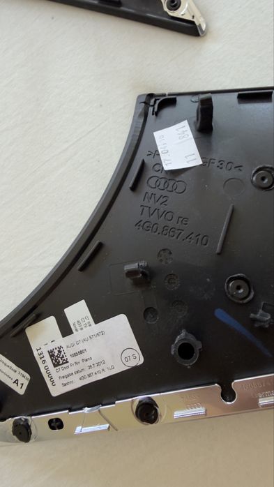 Ornamente / trimuri interior Audi A6 2018