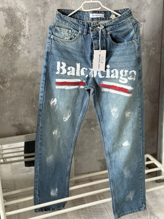 Blugi Balenciaga Dsquared2 Amiri OFF White trapstar