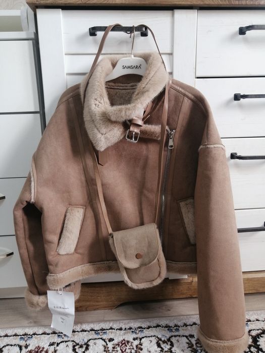 Новая дубленка...