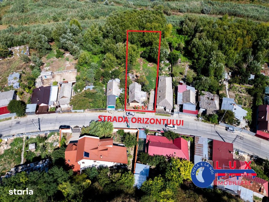 ID 7854 EXCLUSIVITATE – Teren cu casă și ieșire la canal