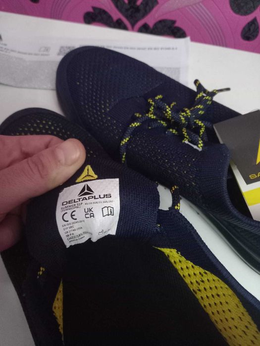 Pantofi de protectie 45 Sport, Bocanci constructii bombeu metalic NOI