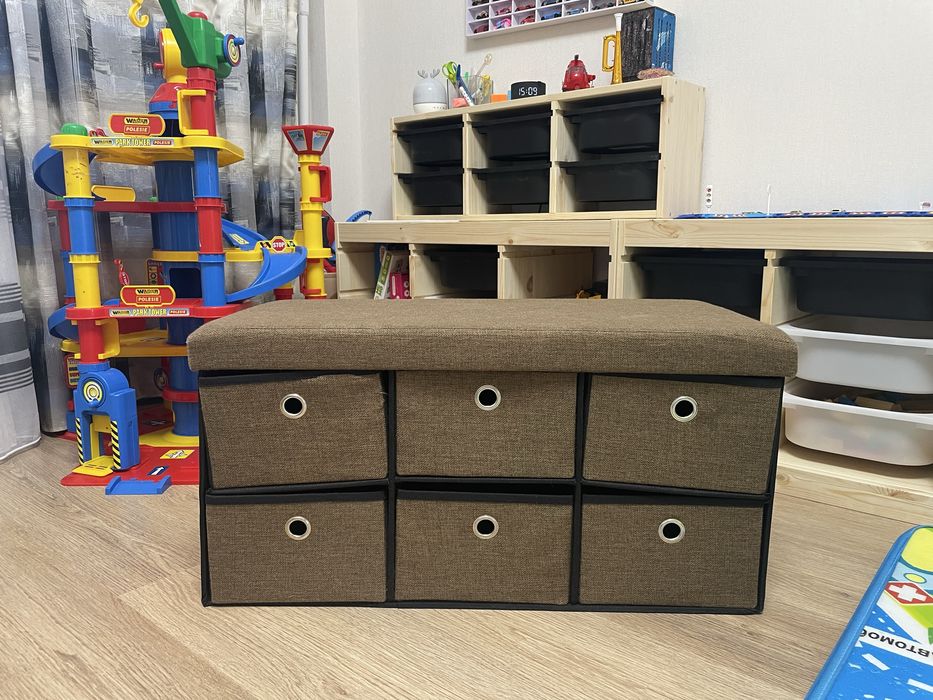 Пуф , банкетка с ящиками