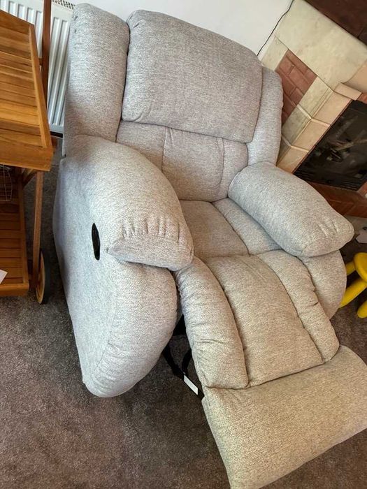 Fotoliu MOBEXPERT ILLINOIS recliner manual și balans