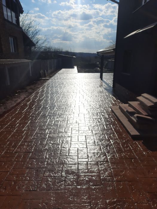 Beton amprentat de calitate...