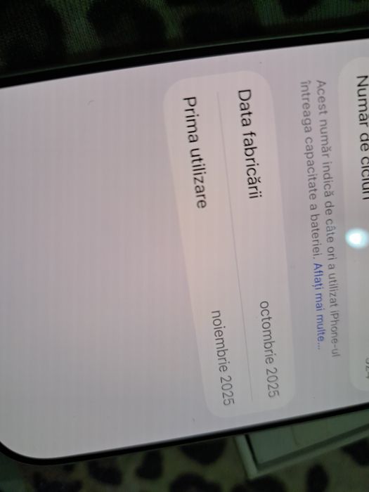 Iphone  17pro 256GB Argintiu