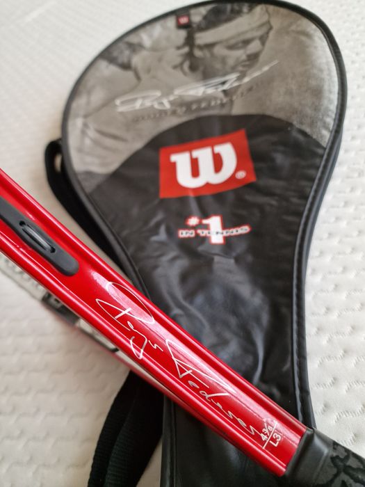 Rachete tenis Wilson Titanium Roger Federer și Fischer Vacumm Exclusiv