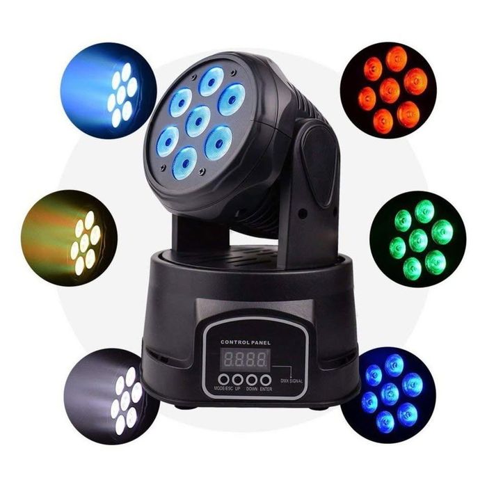 Продавам нов Moving Head Wash LED 84w, налични 4 бр.