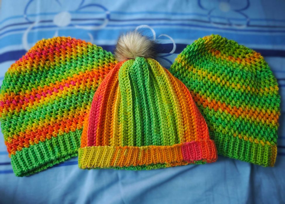 Ръчно плетени шапки