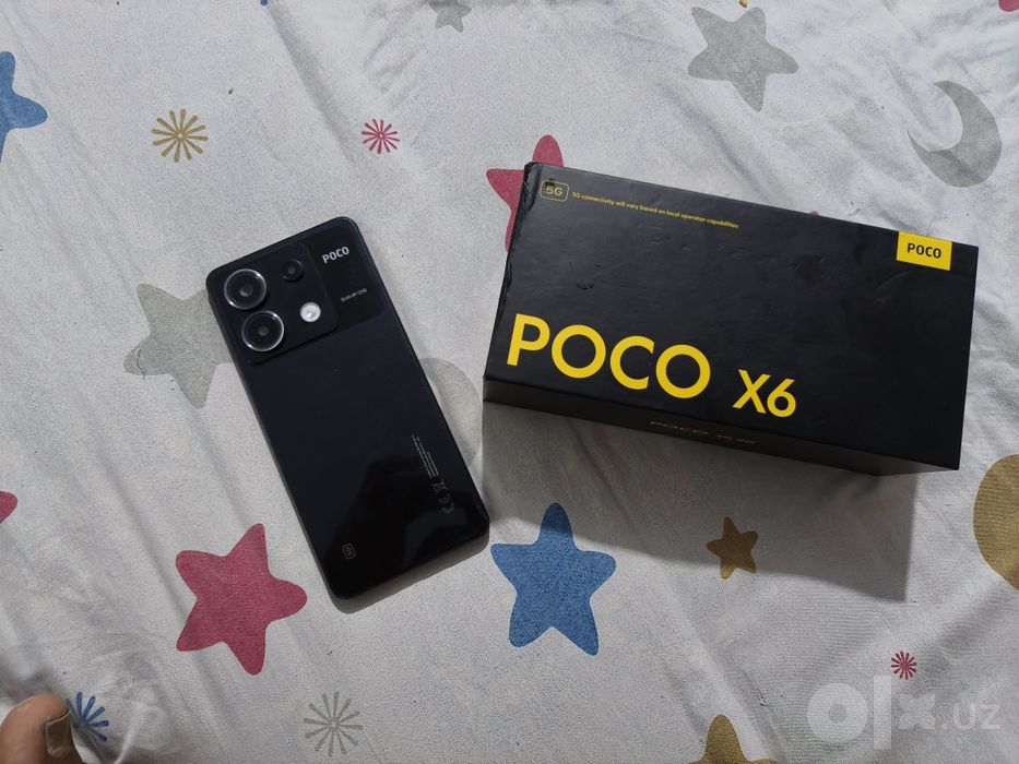 Poco x6    5gb 512 gb pubgda 120 fps ochadi