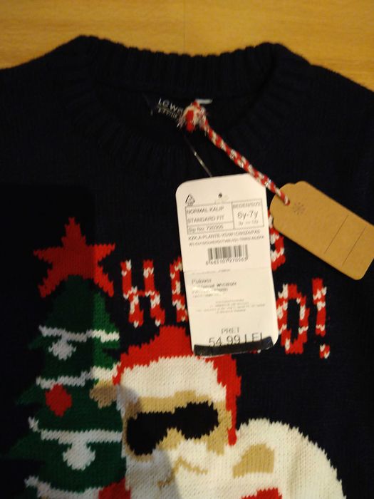 Коледен пуловер 6-7 г.