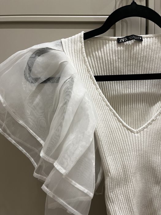 Бял Зара потник/боди