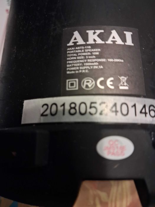 Boxa portabila Akai ABTS-11B,buna