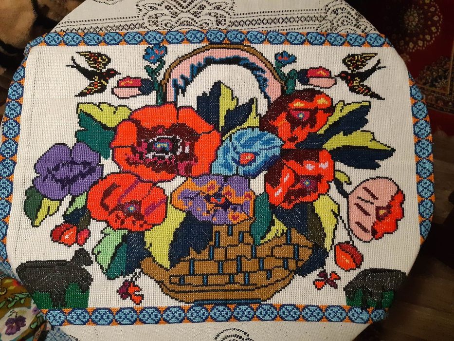 Carpete tradiționale cusute manual