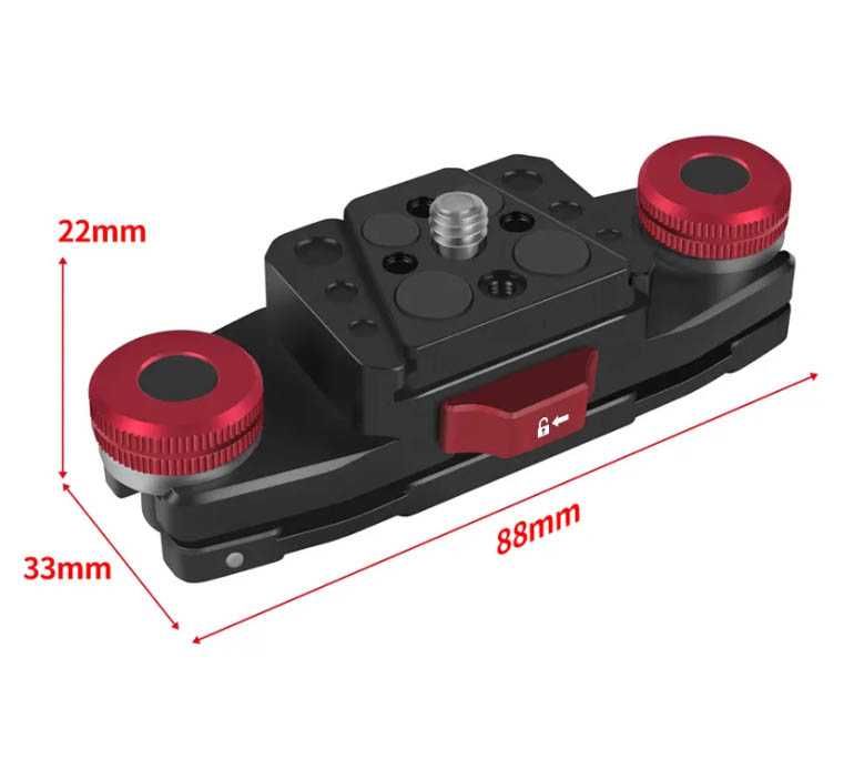 Клипс за закачане на фотоапарат към раница , колан /Canon , Nikon и др