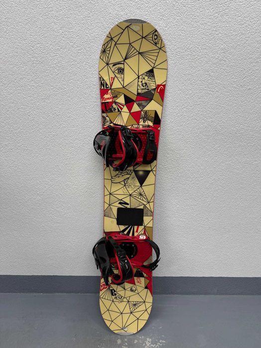 placa snowboard head tribute rocka L152cm