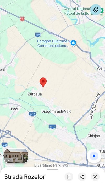 Teren Intravilan Zurbaua Dragomirești Toate Utilitățile