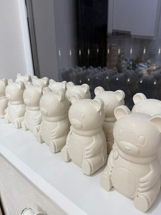 Гипсовые копилки в форме медведя