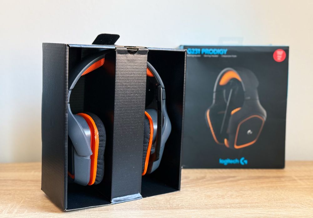 Căști Gaming Premium Logitech G231 PRODIGY - în stare foarte bună