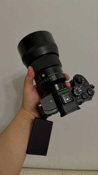 Продам Sony a7iv sigma 85mm