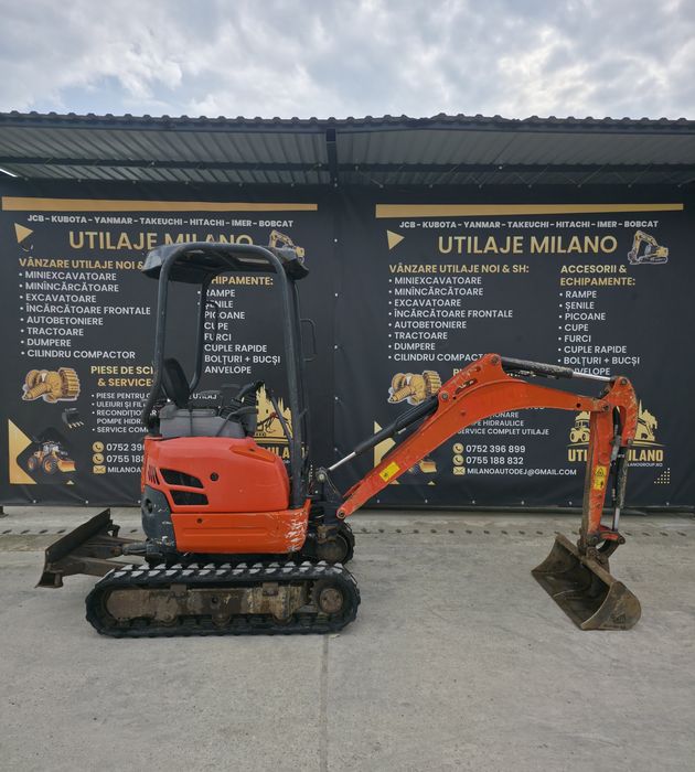 Miniexcavator Kubota U17-4 AN 2014