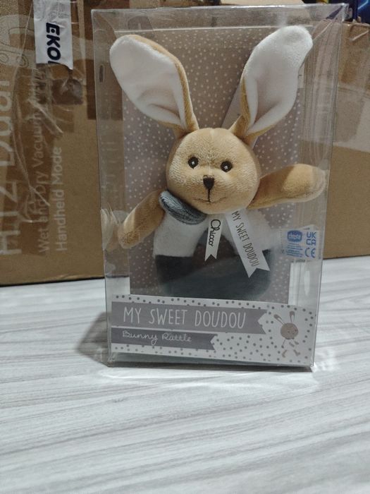 Chicco My Sweet Doudou – зайче дрънкалка за бебе