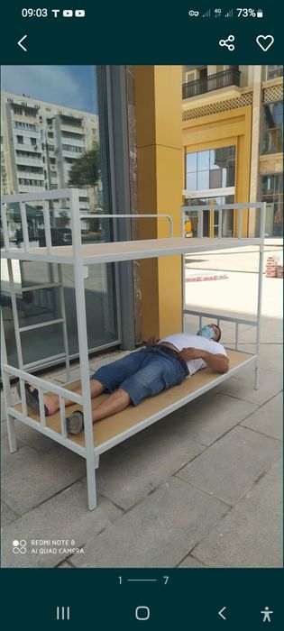 Двухъярусная кровать Икки Этажли кровать