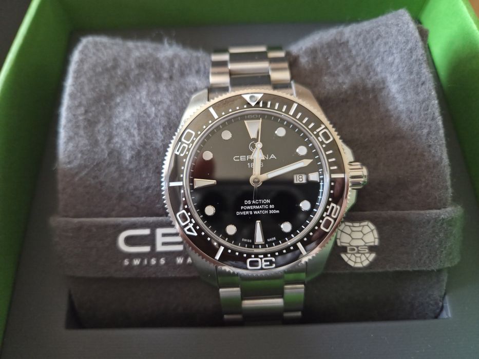 Certina DS Action 43 mm гаранция до 2028 г