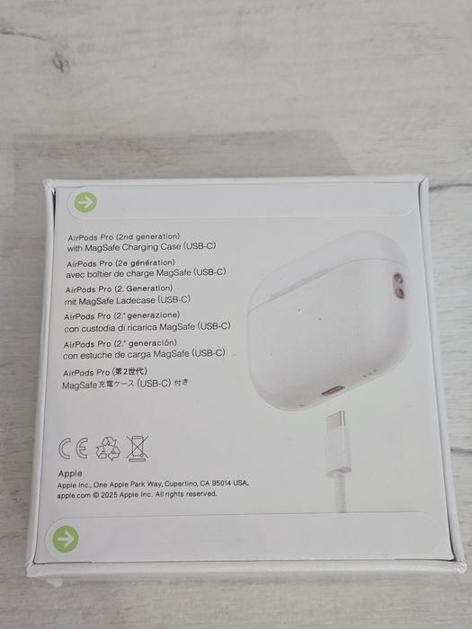 AirPods Pro 2 MagSafe USB-C - Noi Sigilate (Carcasă MagSafe)