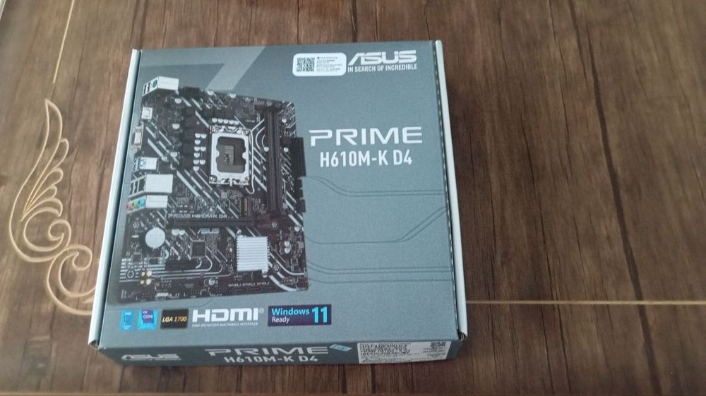 I5 12th h610 ddr4  kami boladi