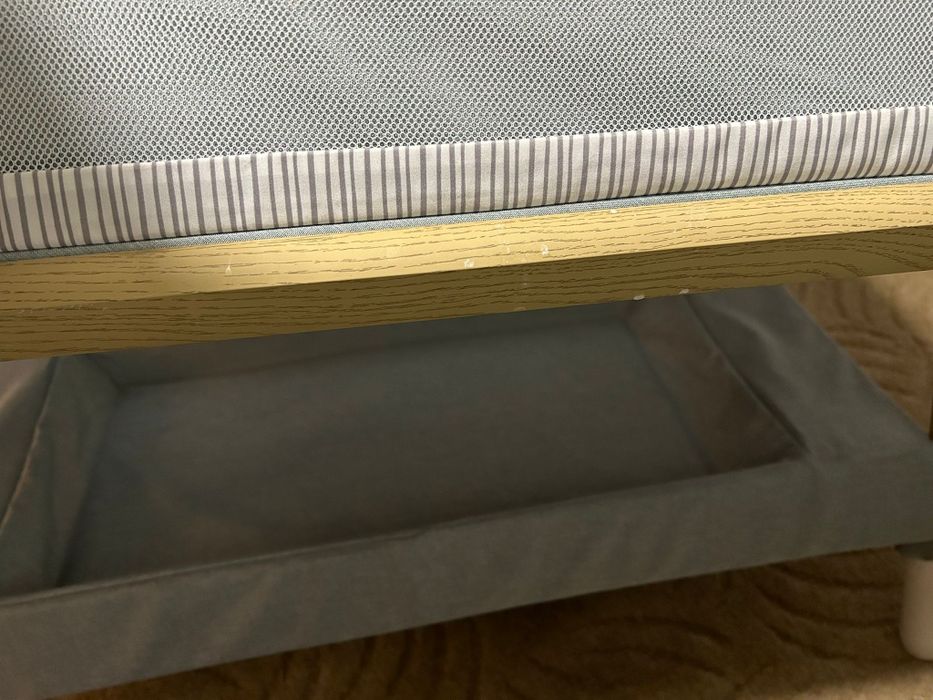 Бебешка кошара Kikka Boo Nanna Dark Grey Melange wood
Мини кошара