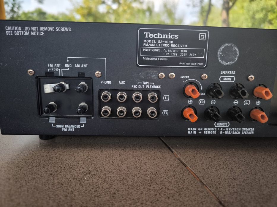Receiver Technics SA-100K