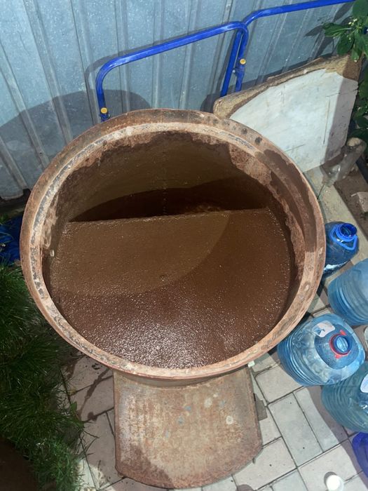 Банная печь с баком