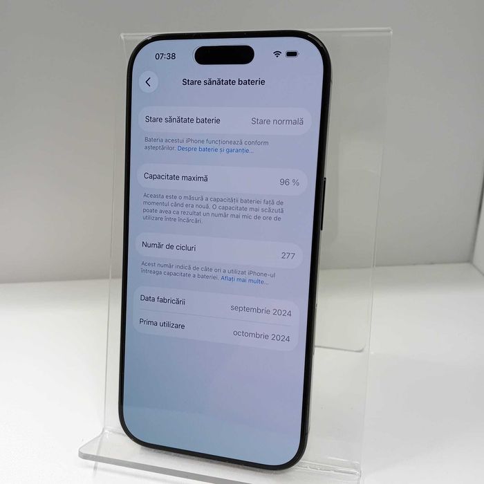 Iphone 16 Pro 512Gb (ag49 Esplanada b.7480) Garantie 2 Ani !