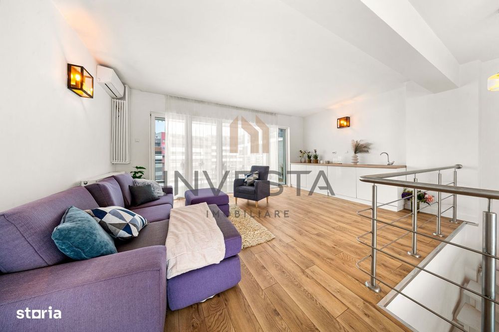 Penthouse de lux pe 2 nivele cu 4 terase in Buna Ziua!