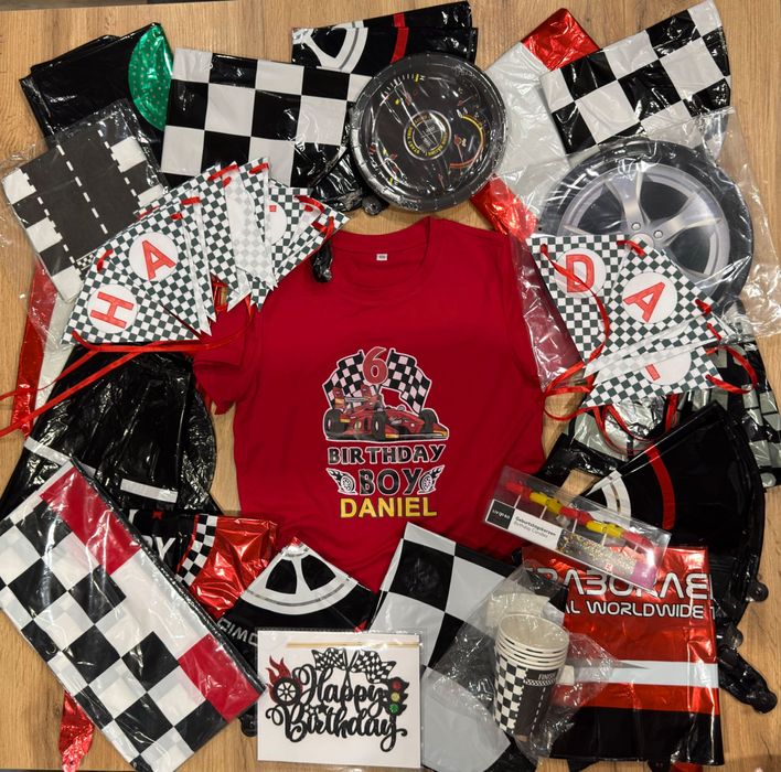 Декорации за рожден ден с тема Ферари