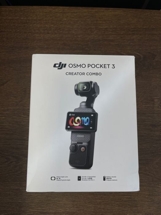 DJI Osmo Pocket 3 Creator Combo + card 256GB + 3 filtre ND