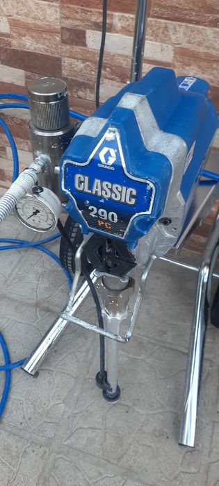 Graco 290 PC  Classic  Бояжийсса Машина  за Всички Бои Шпакловка Нов Модел Супер Клас