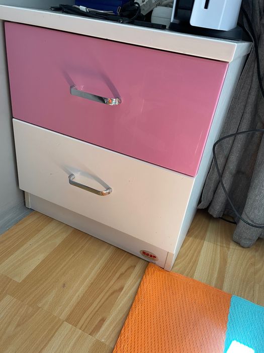 Детски гардероб мдф гланц