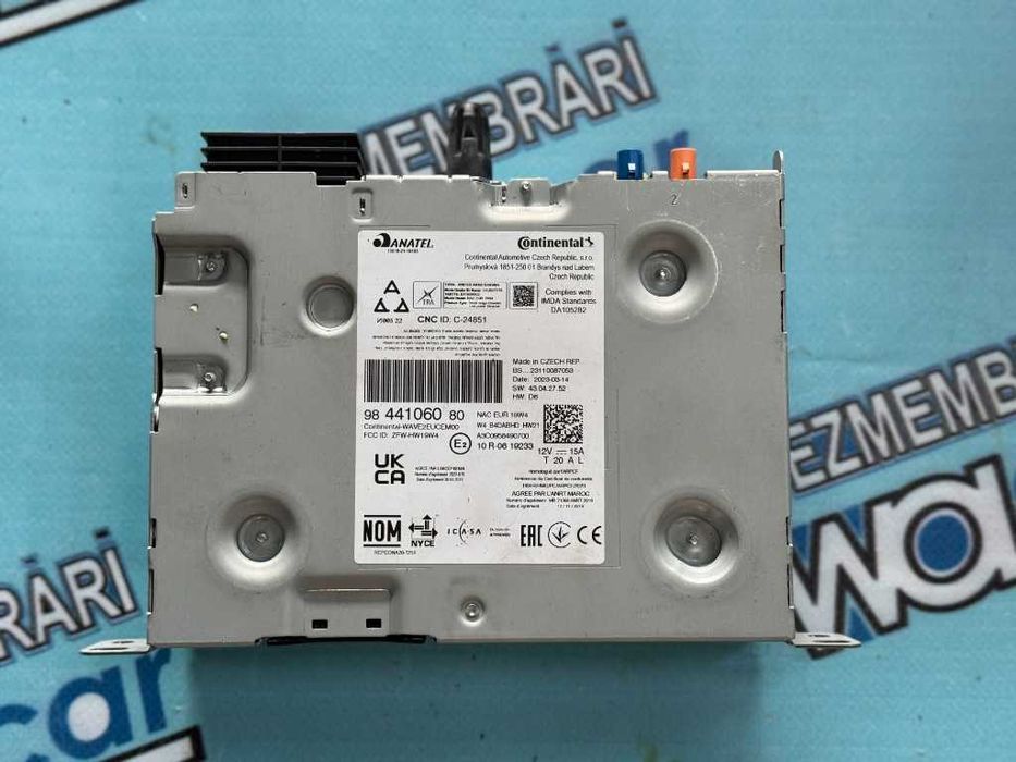 Unitate radio Peugeot 3008 2023 / 9844106080