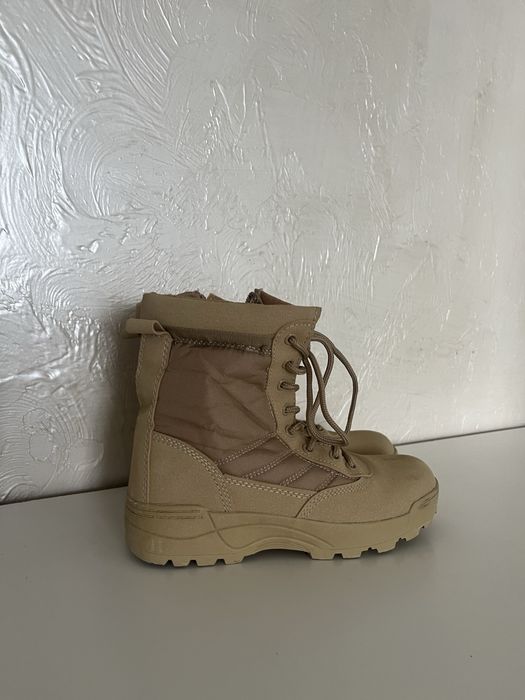 Военные берцы новые бежевые