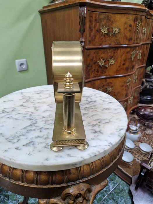 Рядък антикварен колекционерски немски настолен часовник Shcatz