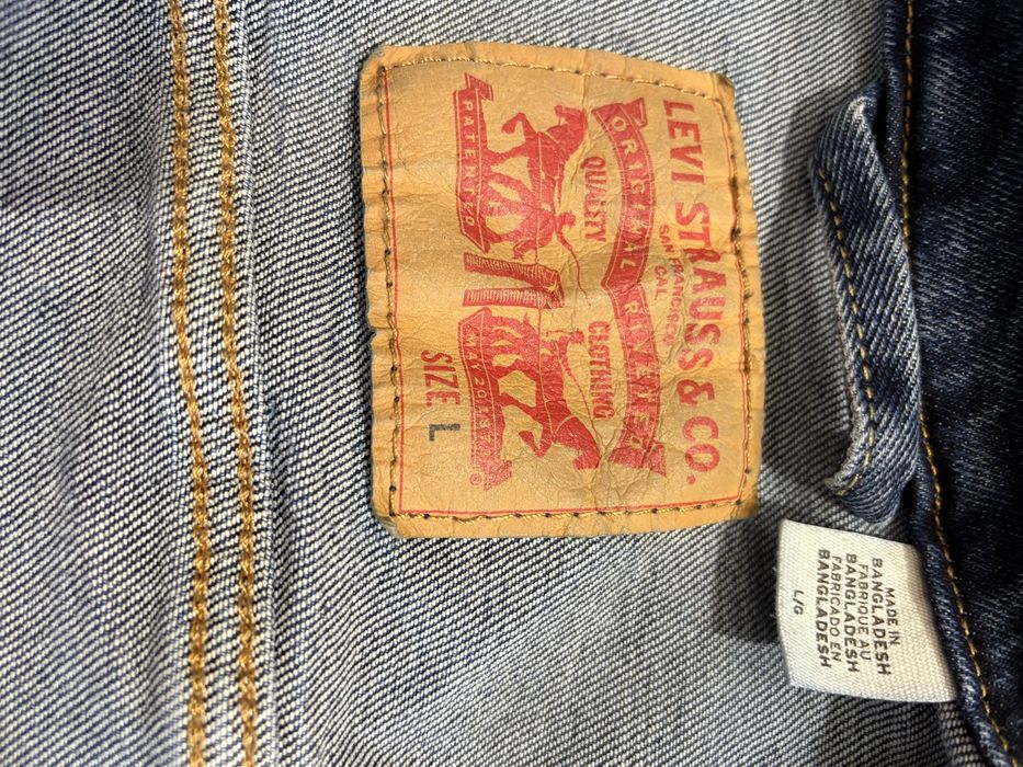 Джинсовая куртка Levi’s, оригинал